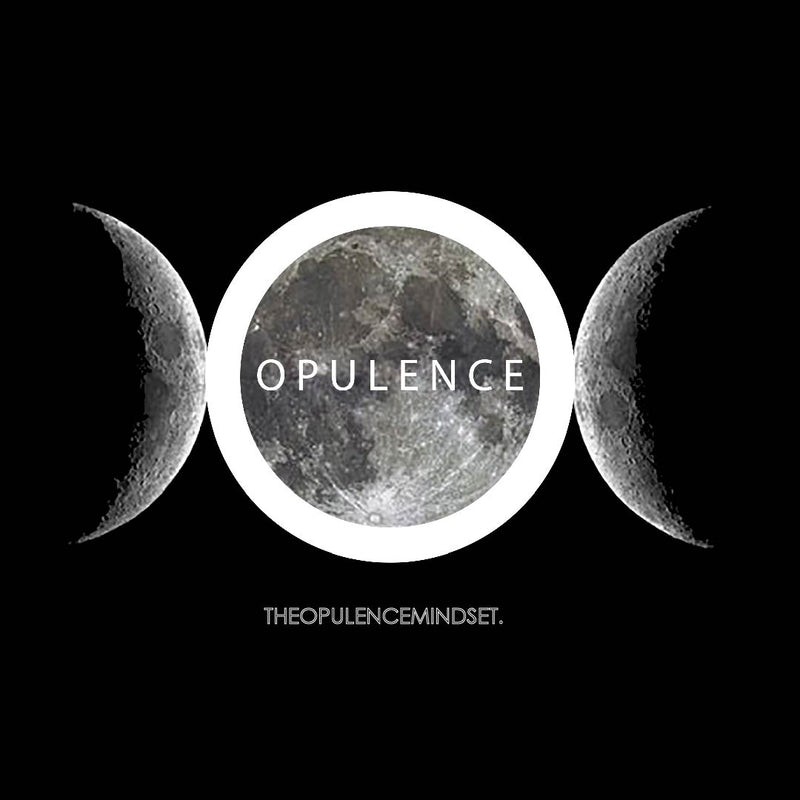 Opulence Mindset Moon Hoodie