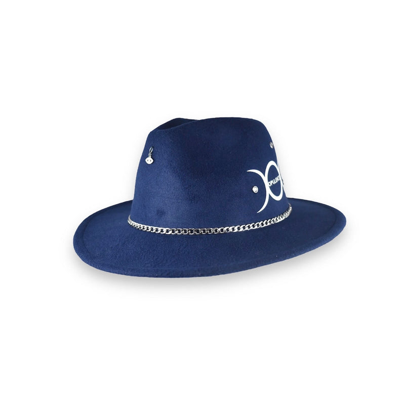 Opulence Classic Fedora - Navy