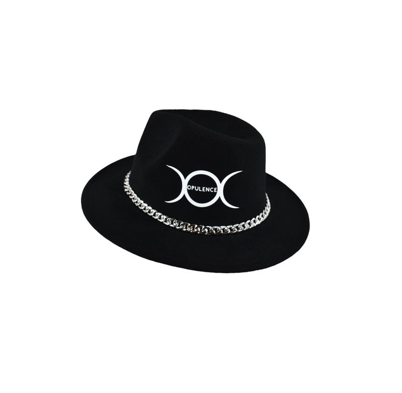 Opulence Classic Fedora - Black