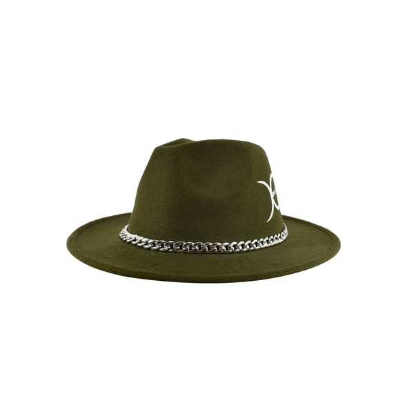 Opulence Classic Fedora - Forest Green