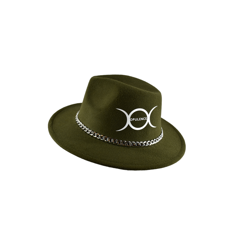 Opulence Classic Fedora - Forest Green