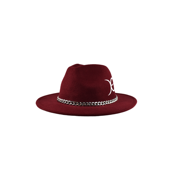 Opulence Classic Fedora - Maroon