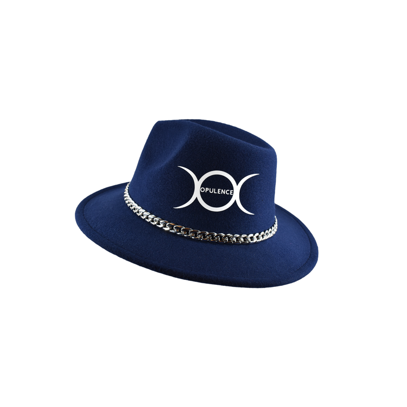 Opulence Classic Fedora - Navy