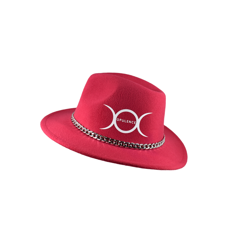 Opulence Classic Fedora - Fuschsia