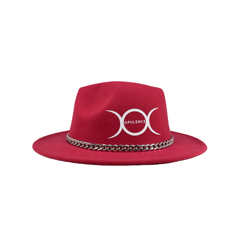 Opulence Classic Fedora - Fuschsia