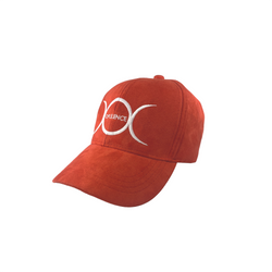 Opulence Classic Dad Hat - Red Suede